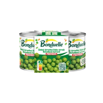 ZAĻIE ZIRNĪŠI BONDUELLE 140GX2 DUO PAKA