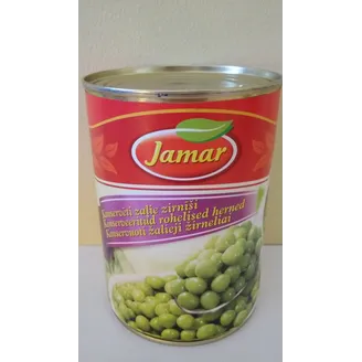 ZAĻIE ZIRNĪŠI JAMAR KONSERVĒTI 400G