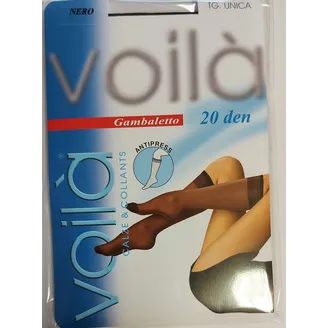 ZEĶES SIEVIEŠU PUSGARĀS VOILA ANTIPRESS 20 DEN 5662 NERO