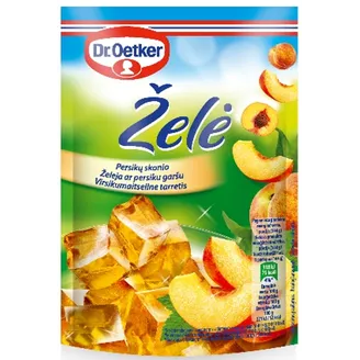 ŽELEJA DR.OETKER AR PERSIKU GARŠU 72G