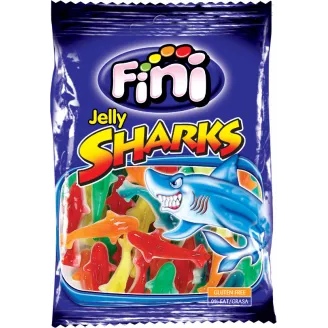 Želejkonfektes Fini Haizivis ar saldinātājiem 90g