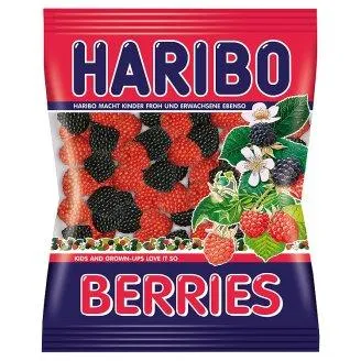 ŽELEJKONFEKTES HARIBO BERRIES 100G