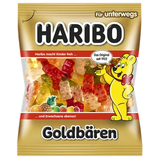 ŽELEJKONFEKTES HARIBO GOLDBAREN 100G