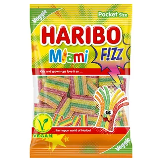 ŽELEJKONFEKTES HARIBO MIAMI FIZZ 85G