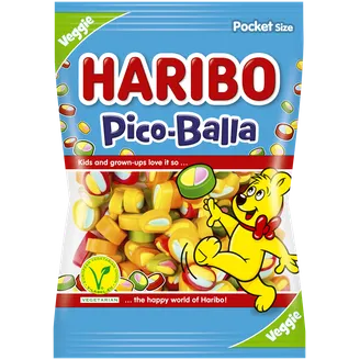 ŽELEJKONFEKTES HARIBO PICO BALLA 85G