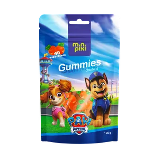 ŽELEJKONFEKTES MINPIXI 4D PAW PATROL ORANGE 125G