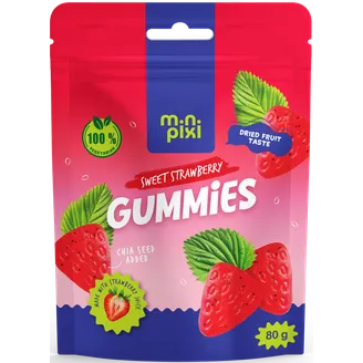 ŽELEJKONFEKTES MINPIXI AR ZEMEŅU GARŠU 80G