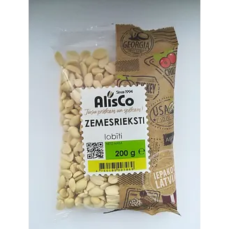 ZEMESRIEKSTI ALIS CO LOBĪTI 200G