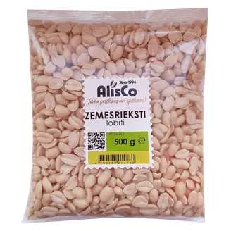 ZEMESRIEKSTI ALIS CO LOBĪTI 500G