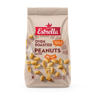 ZEMESRIEKSTI ESTRELLA CEPEŠKRĀSNĪ CEPTI AR SĀLI 240G