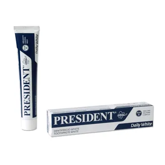 Zobu pasta PRESIDENT WHITE 75ml