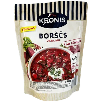 ZUPA KRONIS BORŠČS UKRAIŅU AR CŪKGAĻU DOY PAKĀ 530G