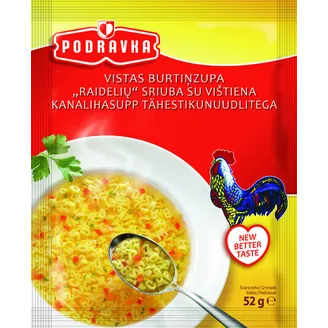 ZUPA PODRAVKA VISTAS ALFABĒTS 52G