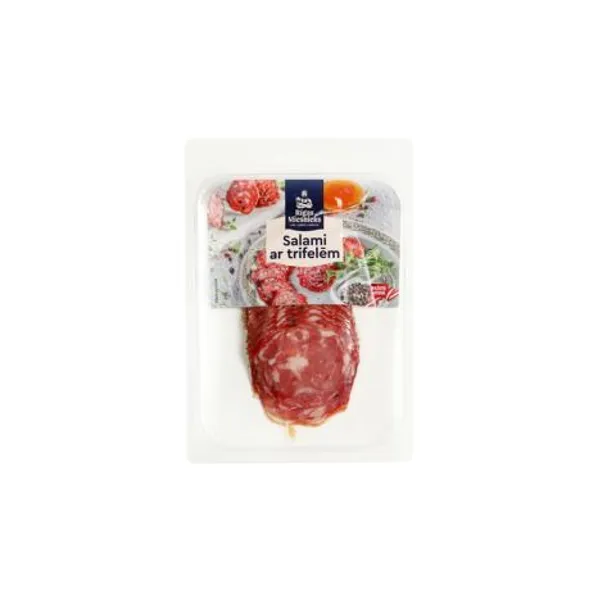 Auksti kūpināta Salami desa ar trifelēm RM 80g