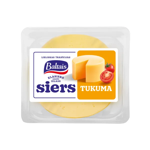 Baltais siers Tukuma, 400g