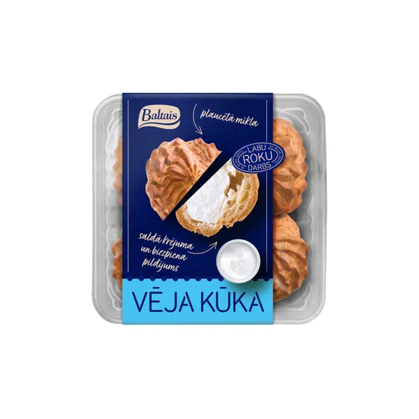 Baltais Vēja kūkas 4gb 135g