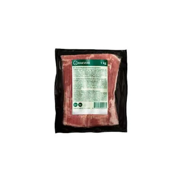 Bekons amerikāņu gaumē Rakvere auksti kūpināts 1kg