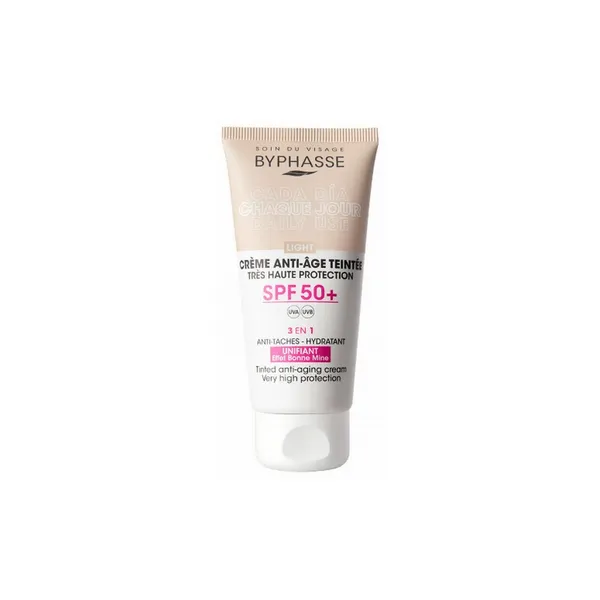 BYPHASSE Anti-Aging Tinted Light Face Cream SPF 50+ 50ML