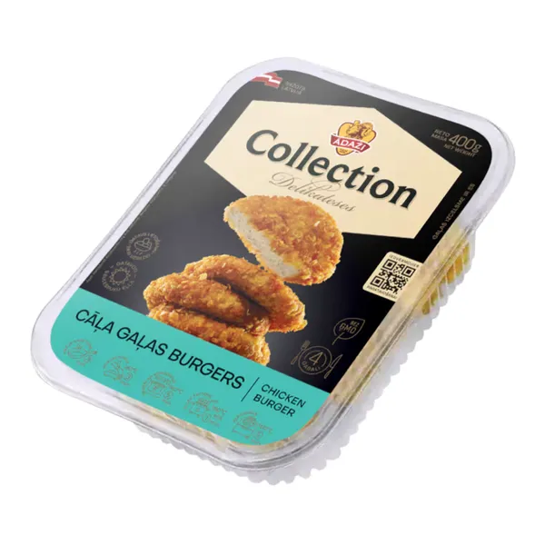 Cāļa gaļas burgers GNA Collection 400g