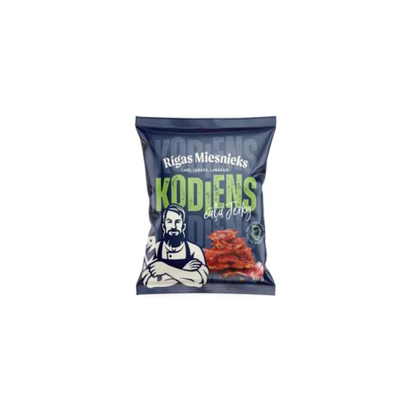 Cāļa gaļas Jerky KODIENS 80g