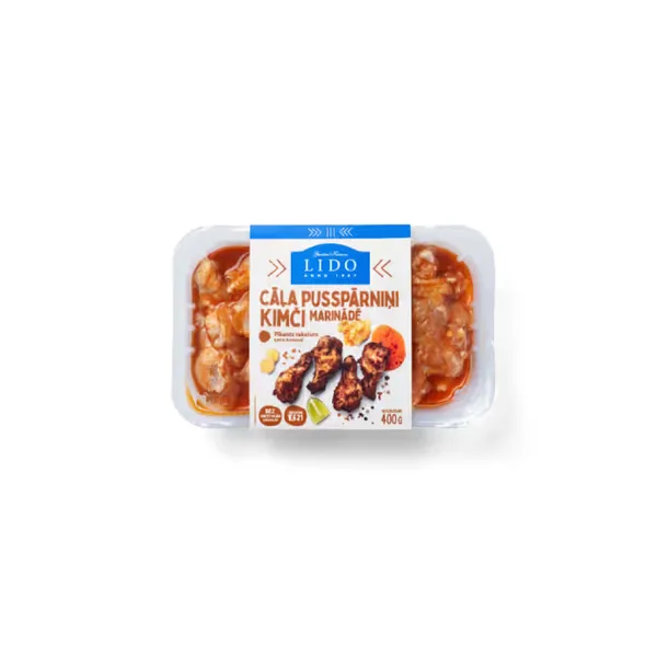 Cāļa pusspārniņi KIMČI marinādē  400g