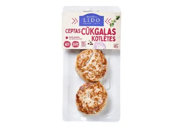 Ceptas cūkgaļas kotletes LIDO 180g