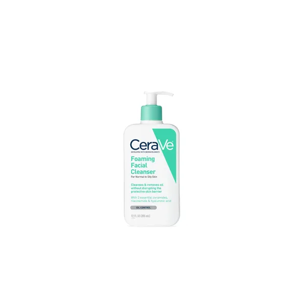 CERAVE Foaming Cleanser For Normal To Oily Skin, 473ml