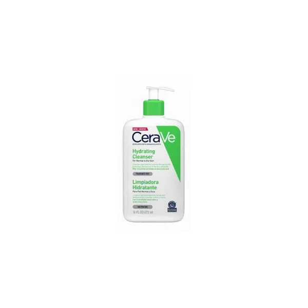 CERAVE Hydrating Cleanser For Normal To Dry Skin, 473ml