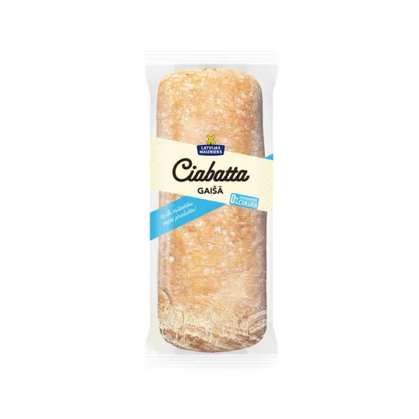 Ciabatta Latvijas Maiznieks gaišā 250g
