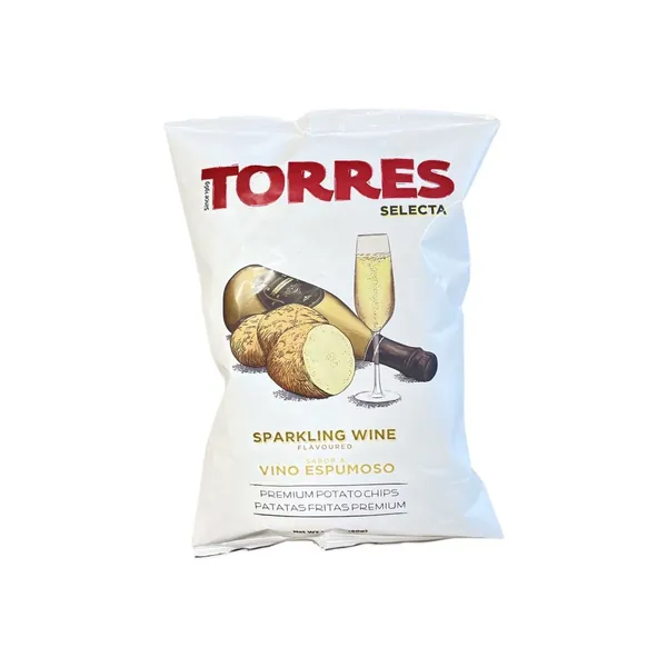 Čipsi kartupeļu ar dzirkstošā vīna garšu 50g TORRES
