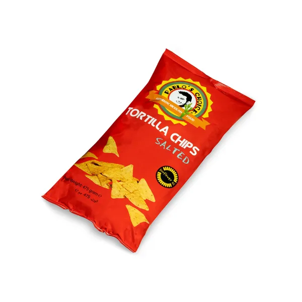 Čipsi Tortilla sāļie (trīsstūrīši), 475g, Pablo`s Choice