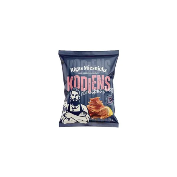 Cūkgaļas Jerky klasiskais KODIENS 75g