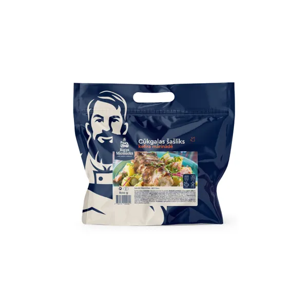 Cūkgaļas šašliks kefīra marinādē 800g