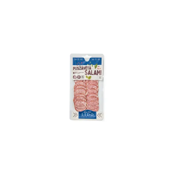 Desa salami šķēlēs 80g, Lido