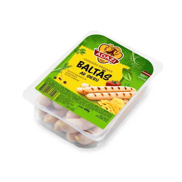 Desiņas cepamās baltās ar sieru 400g