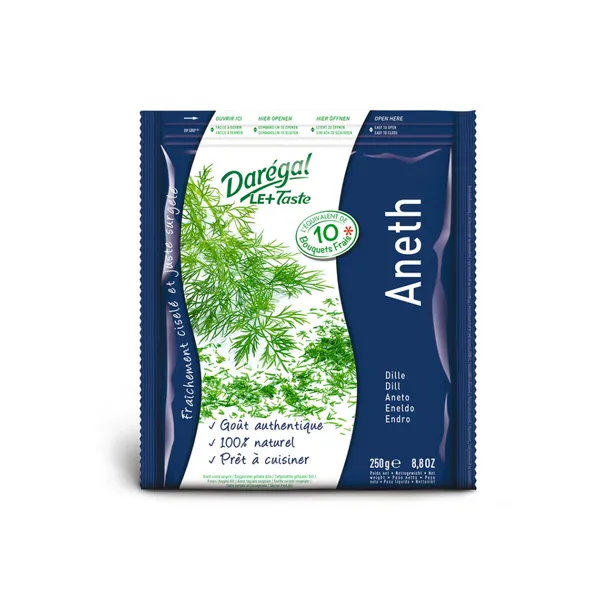 Dilles, sagr., sald., IQF, 250g, Daregal