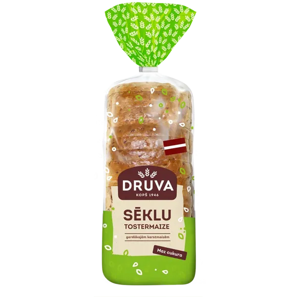 Druva Sēklu tostermaize 450g