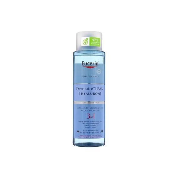 EUCERIN DermatoClean 3in1 attīrošs micelārais ūdens sejai, 400ml