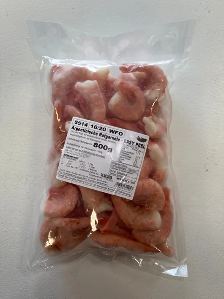 Garneles Argentīnas easy peel (Pleoticus muelleri) 16/20sald