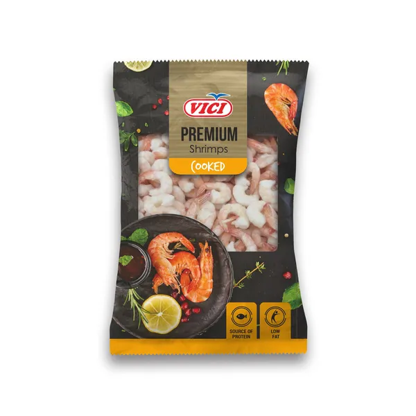 Garneles Premium Shrimps bez čaulām, apceptas, saldētas 240g