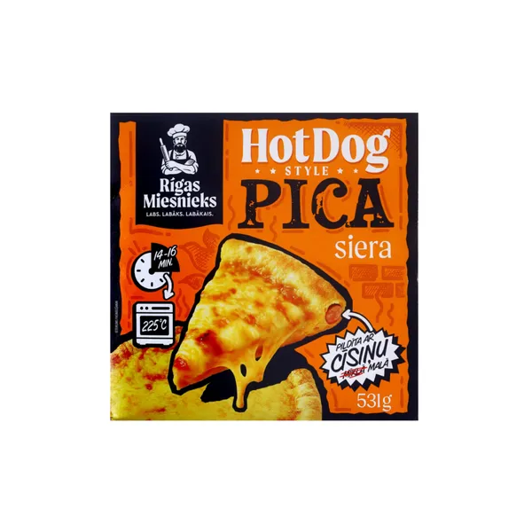 Pica Hotdogs style ar sieru 531g