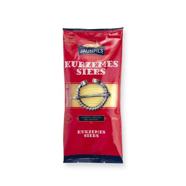 JAUNPILS Kurzemes siers šķēlītēs, 500 G
