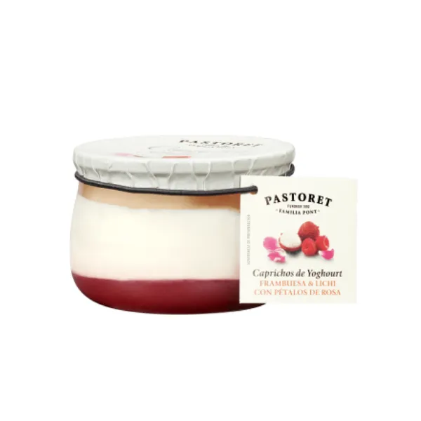 Jogurta deserts aveņu/līčiju Pastoret 150g