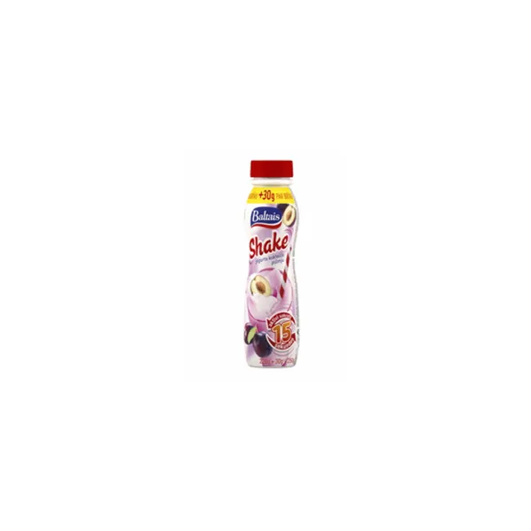 Jogurta kokteilis Baltais Shake plūmju 250g