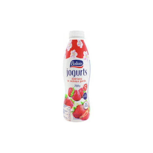 Jogurts ar zemeņu garšu BALTAIS 700g