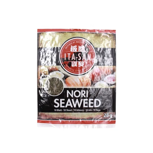 Jūraszāles lapas Nori suši, 10 gab. Ita-San 30g