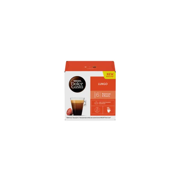 Kafijas kapsulas Nescafe Dolce Gusto Lungo 16x5,6g