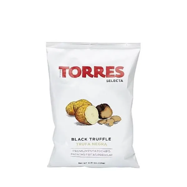 Kartupeļu čipsi TORRES, trifeļu garša, 125g