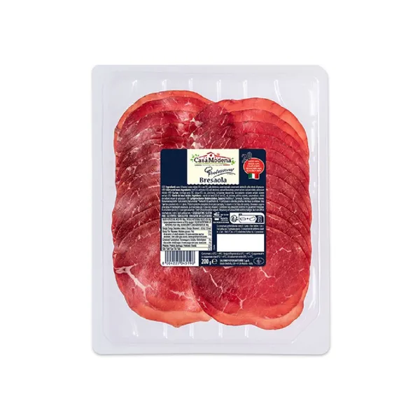 Liellopa gaļa Bresaola, vīt., sagr., 200g, Casa Modena