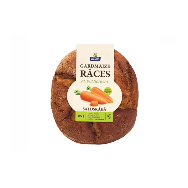 Maize Gardmaize rāces ar burkāniem 500g